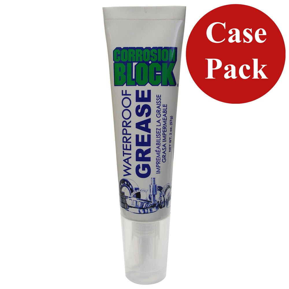 Corrosion Block High Performance Waterproof Grease - 2oz Tube - Non-Hazmat, Non-Flammable Non-Toxic *Case of 24* [25002CASE] - Houseboatparts.com