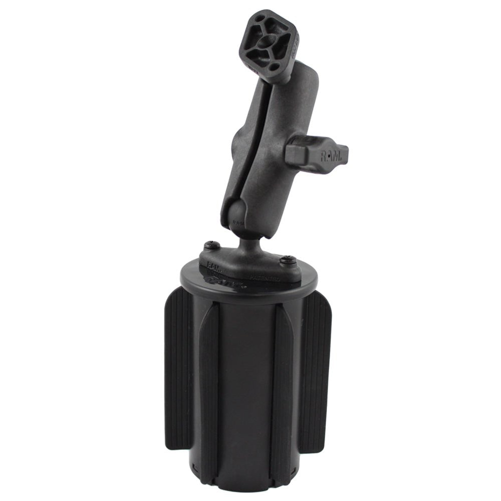 RAM Mount RAM-A-CAN II Universal Cup Holder Base w/Double Ball Mount [RAP-299-3-B-102U] - Houseboatparts.com