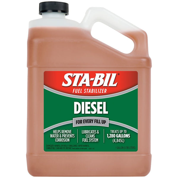 STA-BIL Diesel Formula Fuel Stabilizer Performance Improver - 1 Gallon [22255] - Houseboatparts.com