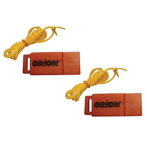 Orion Safety Whistle w/Lanyards - 2-Pack [676] - Houseboatparts.com