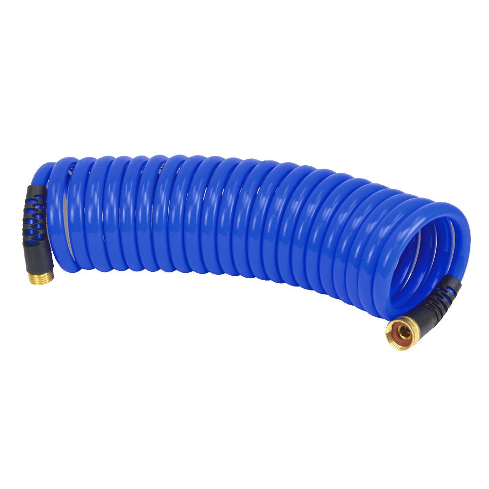 HoseCoil PRO 25 w/Dual Flex Relief 1/2" ID HP Quality Hose [HCP2500HP] - Houseboatparts.com