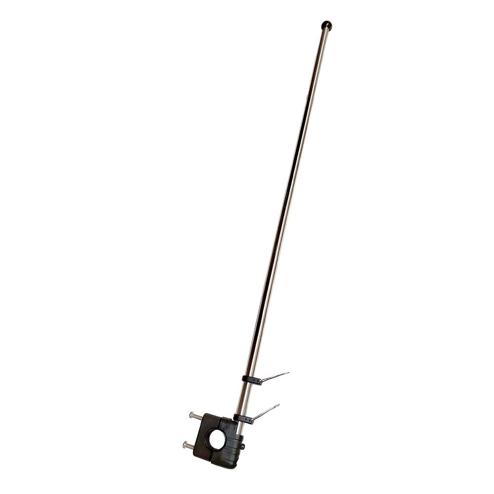 Sea-Dog Stainless Steel Rail Mount Flagpole - 30" [327124-1] - Houseboatparts.com