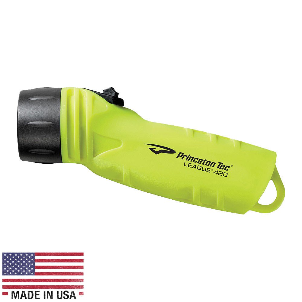 Princeton Tec League LED Flashlight - Neon Yellow [LG4-NY] - Houseboatparts.com