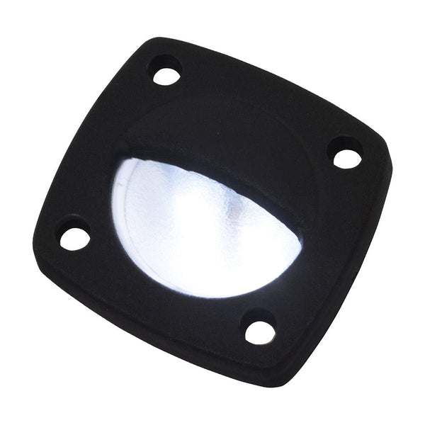 Sea-Dog LED Utility Light White w/Black Faceplate [401320-1] - Houseboatparts.com