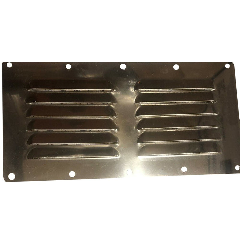 Sea-Dog Stainless Steel Louvered Vent - 9-1/8" x 4-5/8" [331400-1] - Houseboatparts.com