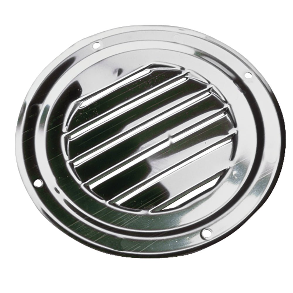 Sea-Dog Stainless Steel Round Louvered Vent - 4" [331424-1] - Houseboatparts.com