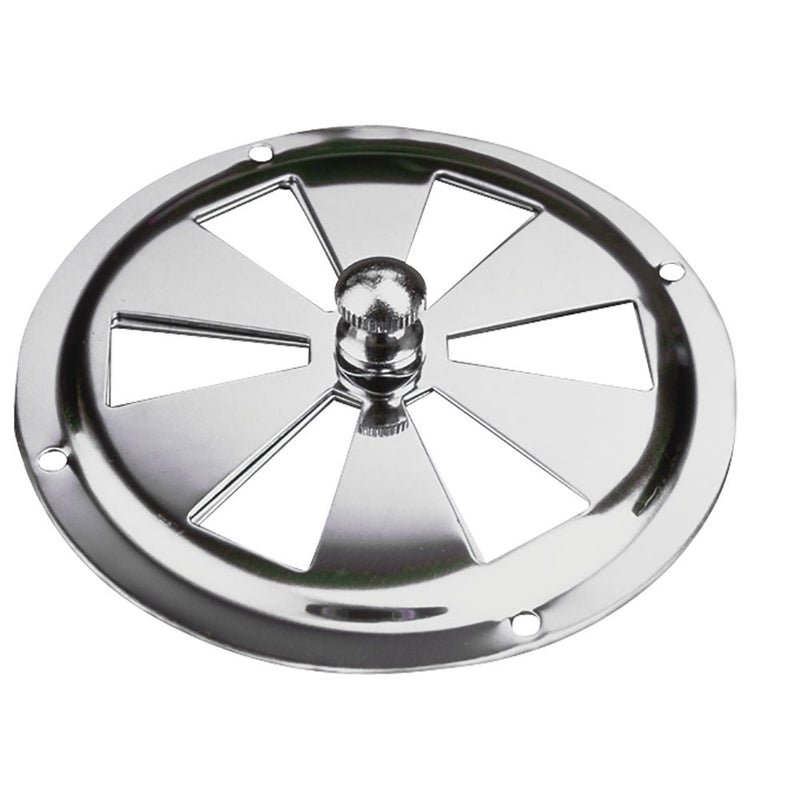 Sea-Dog Stainless Steel Butterfly Vent - Center Knob - 5" [331450-1] - Houseboatparts.com