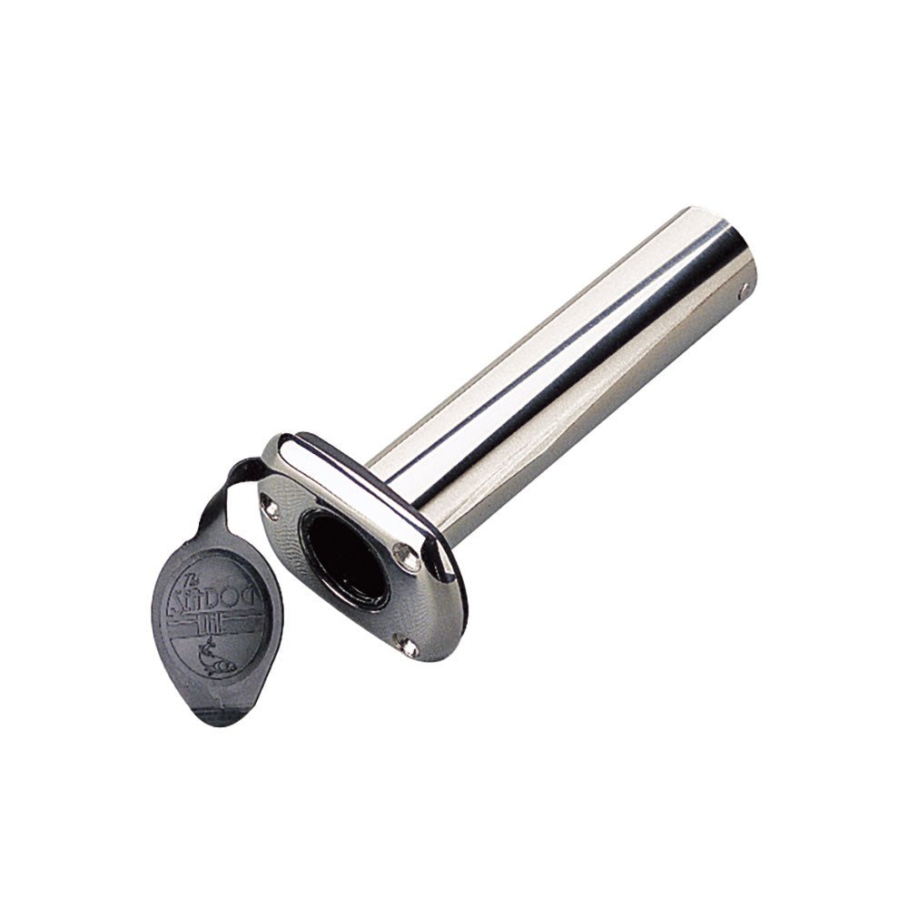 Sea-Dog Stainless Steel Flush Mount Rod Holder w/Cap - 90 [325233-1] - Houseboatparts.com