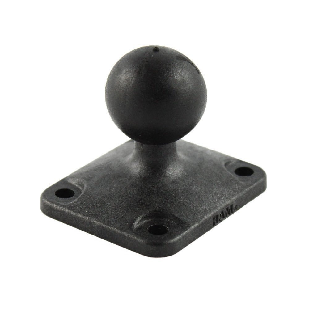 RAM Mount Composite Ball Adapter w/AMPS Plate [RAP-B-347U] - Houseboatparts.com