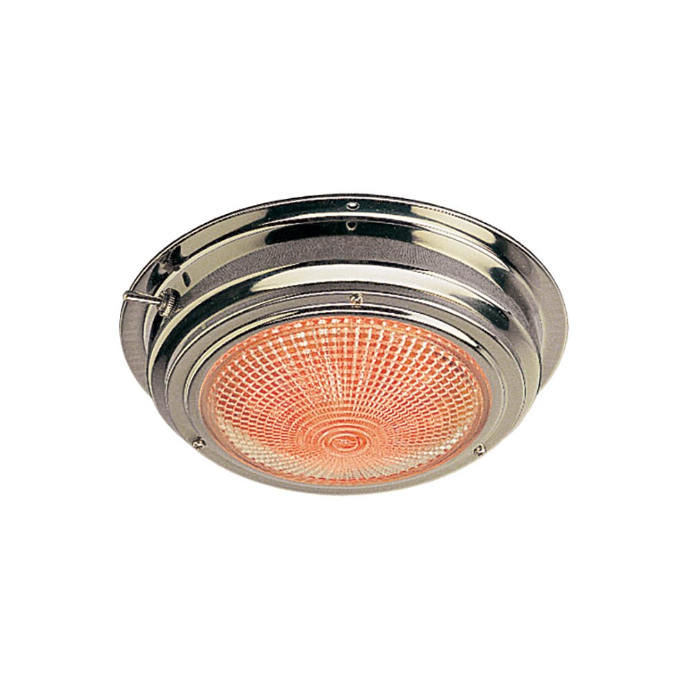 Sea-Dog Stainless Steel LED Day/Night Dome Light - 5" Lens [400353-1] - Houseboatparts.com