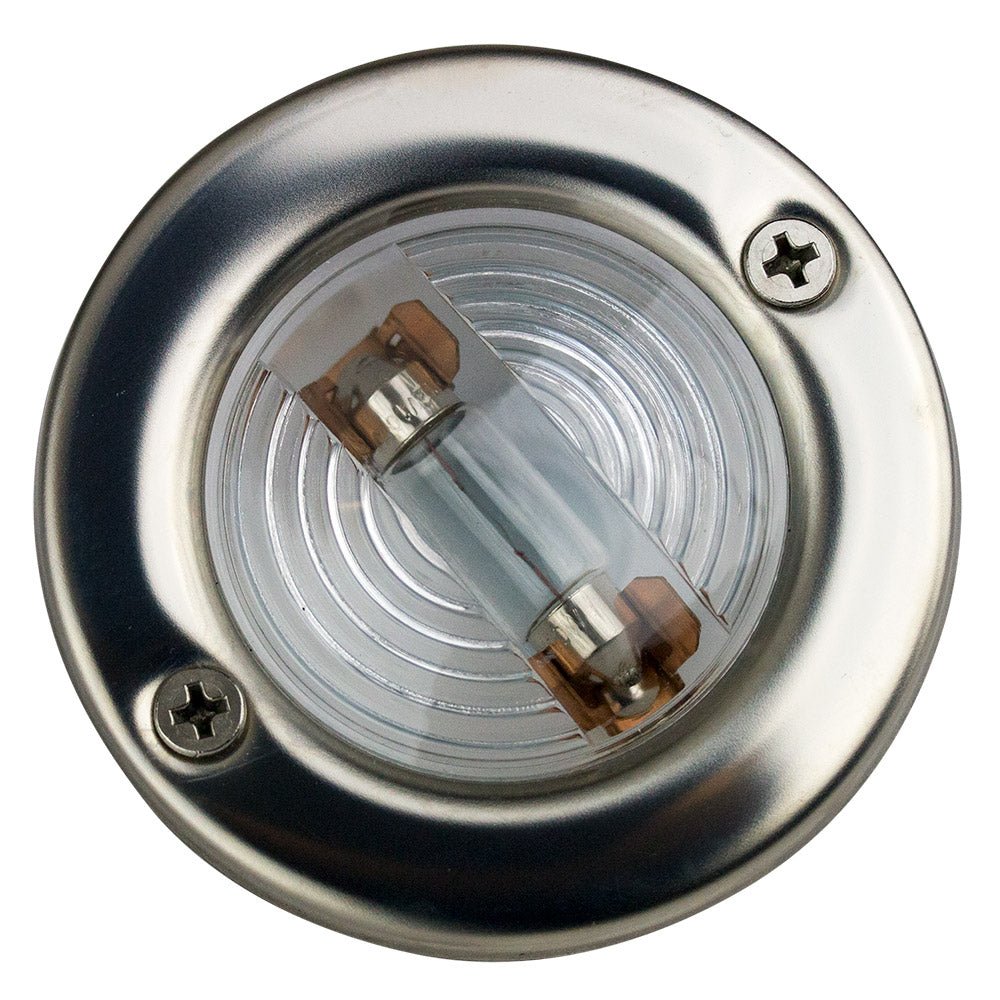 Sea-Dog Stainless Steel Round Transom Light [400135-1] - Houseboatparts.com