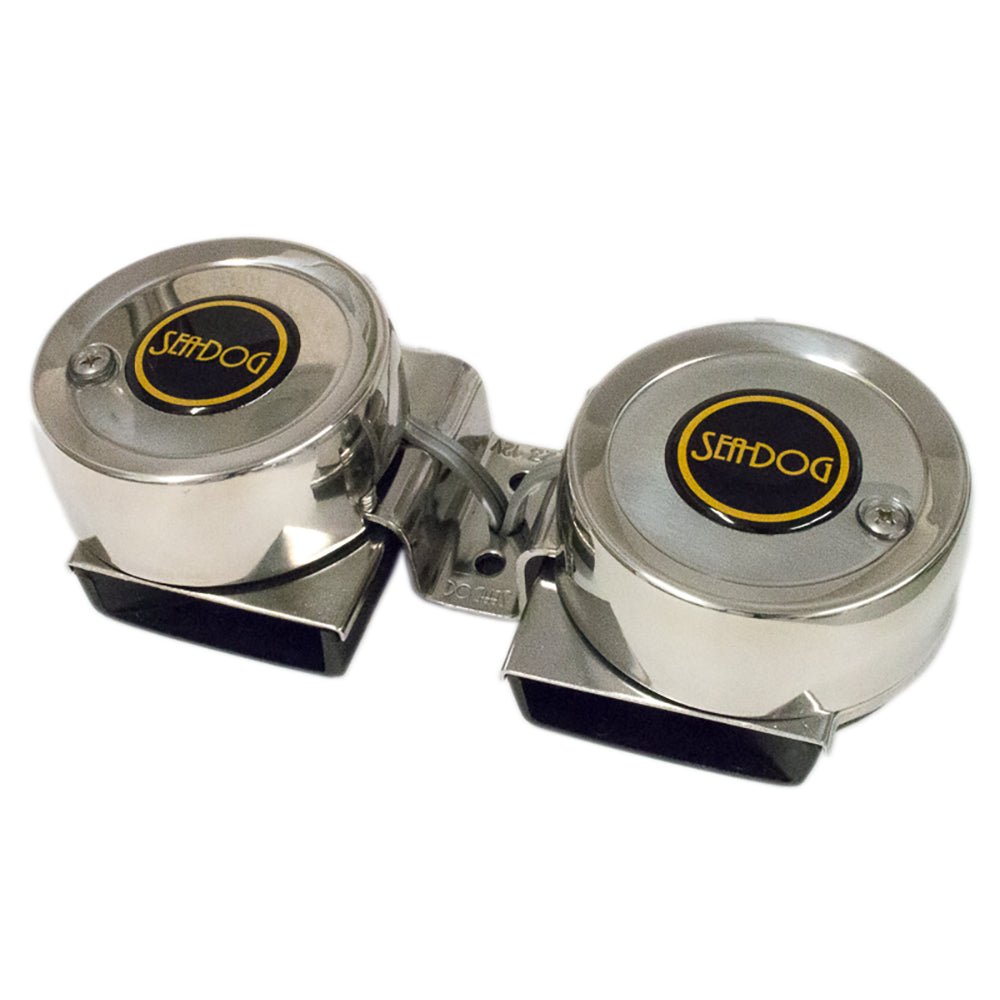 Sea-Dog Max Blast Twin Mini Compact Horn [431125-1] - Houseboatparts.com