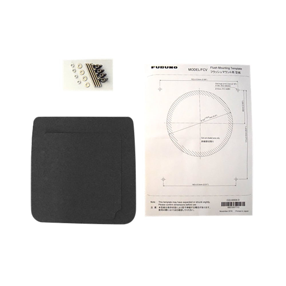 Furuno Flush Mount Kit f/1815 Radar [001-464-280-00] - Houseboatparts.com
