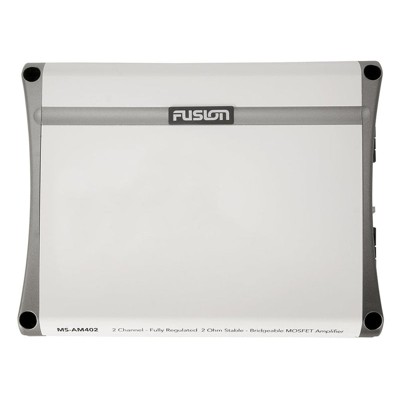 Fusion MS-AM402 2 Channel Marine Amplifier - 400W [010-01499-00] - Houseboatparts.com