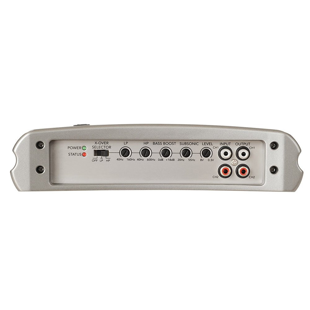 Fusion MS-AM402 2 Channel Marine Amplifier - 400W [010-01499-00] - Houseboatparts.com
