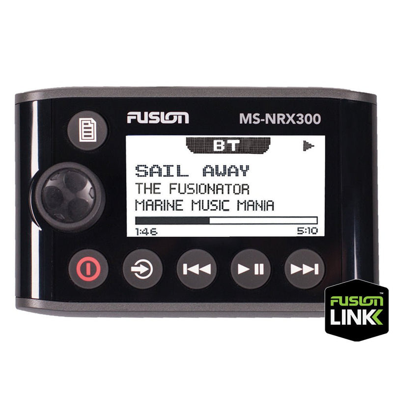 Fusion MS-NRX300 Remote Control - NMEA 2000 Wired [010-01628-00] - Houseboatparts.com