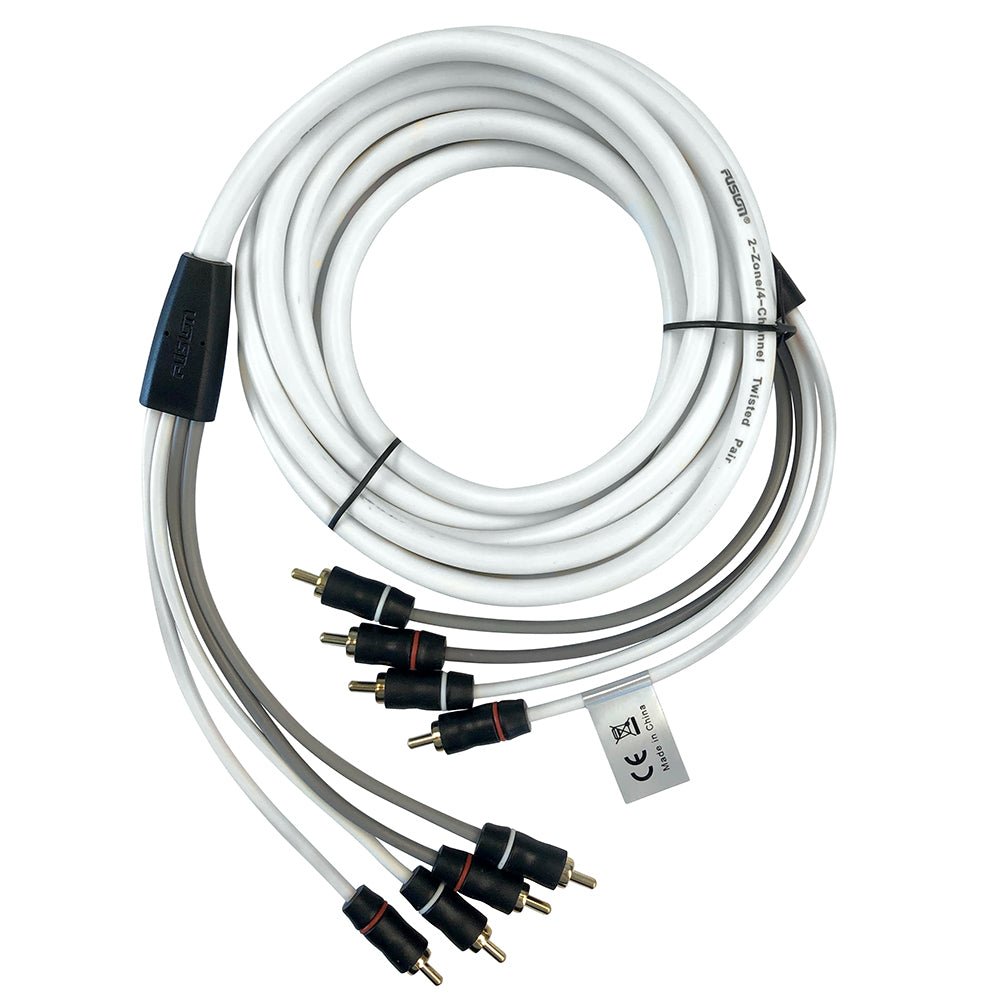 Fusion RCA Cable - 4 Channel - 25 [010-12894-00] - Houseboatparts.com