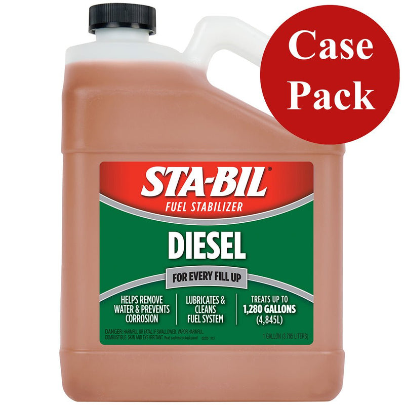 STA-BIL Diesel Formula Fuel Stabilizer Performance Improver - 1 Gallon *Case of 4* [22255CASE] - Houseboatparts.com