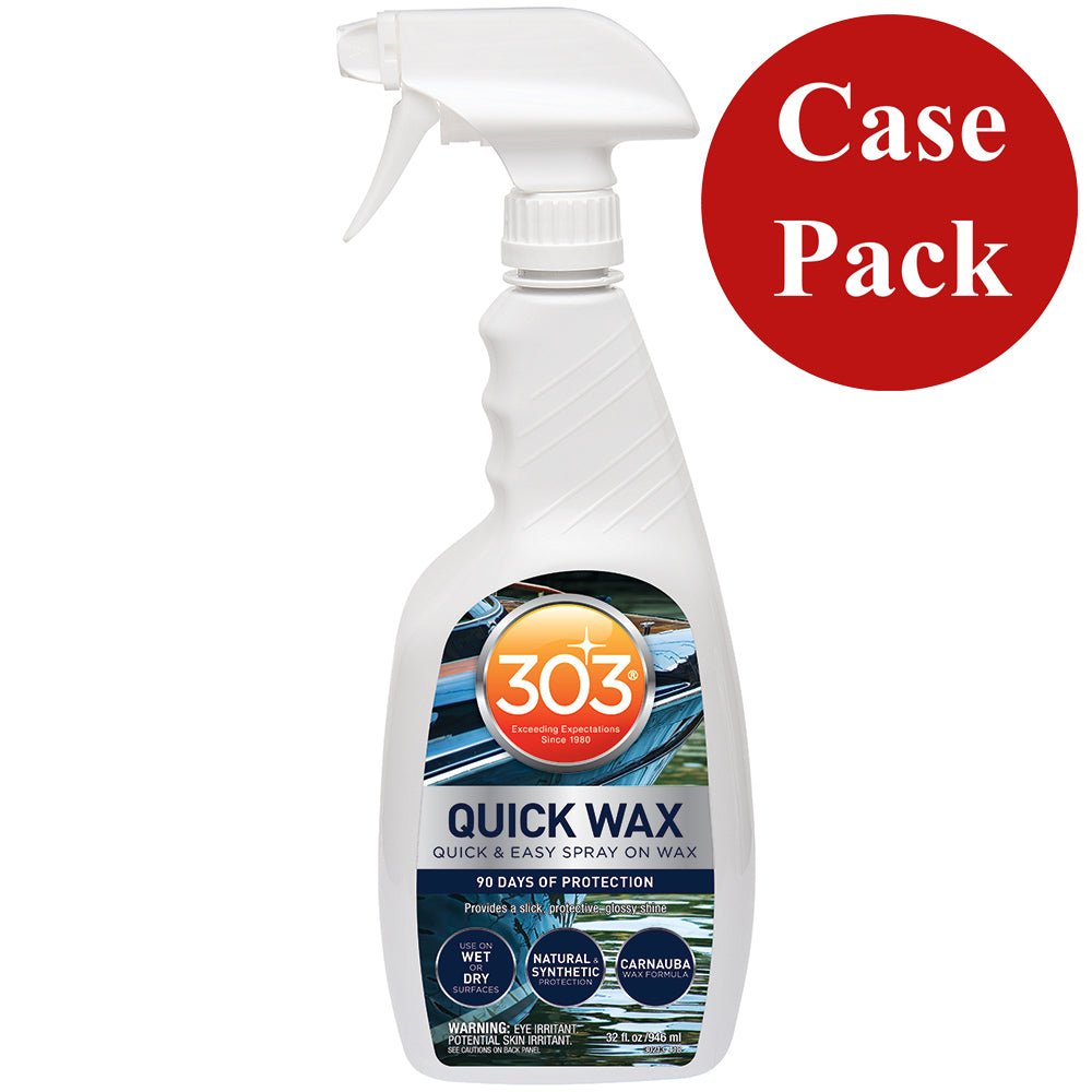 303 Marine Quick Wax - 32oz *Case of 6* [30213CASE] - Houseboatparts.com