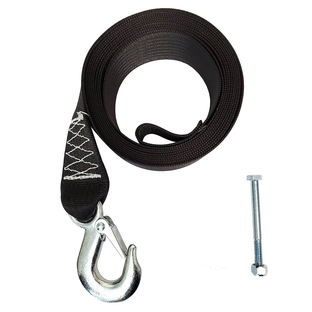 Rod Saver PWC Winch Strap Replacement - 12 [PWC12] - Houseboatparts.com