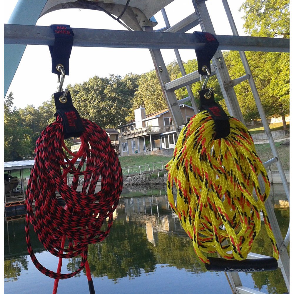 Rod Saver Combo Fender/Rope Wrap w/Carabiner [COW] - Houseboatparts.com