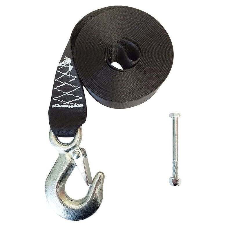 Rod Saver Winch Strap Replacement - 16 [WS16] - Houseboatparts.com