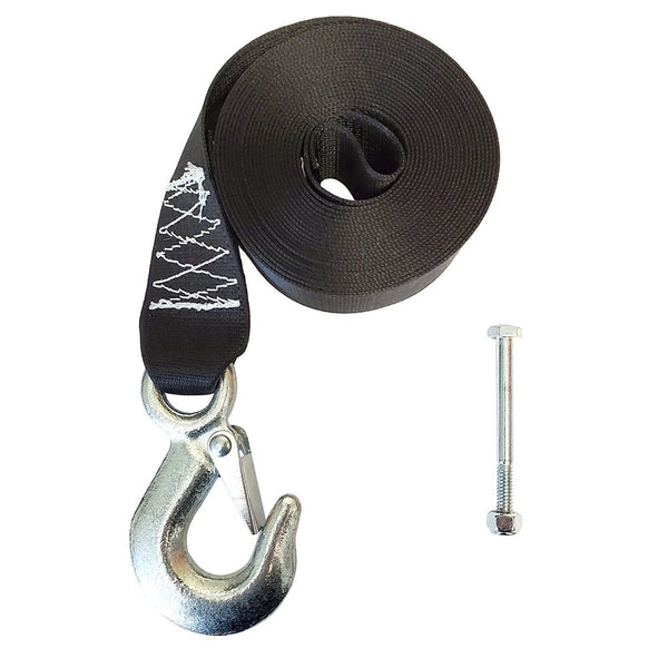 Rod Saver Winch Strap Replacement - 20 [WS20] - Houseboatparts.com