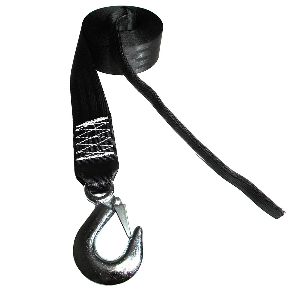 Rod Saver Winch Strap Replacement w/Tail - 16 [WS16T] - Houseboatparts.com