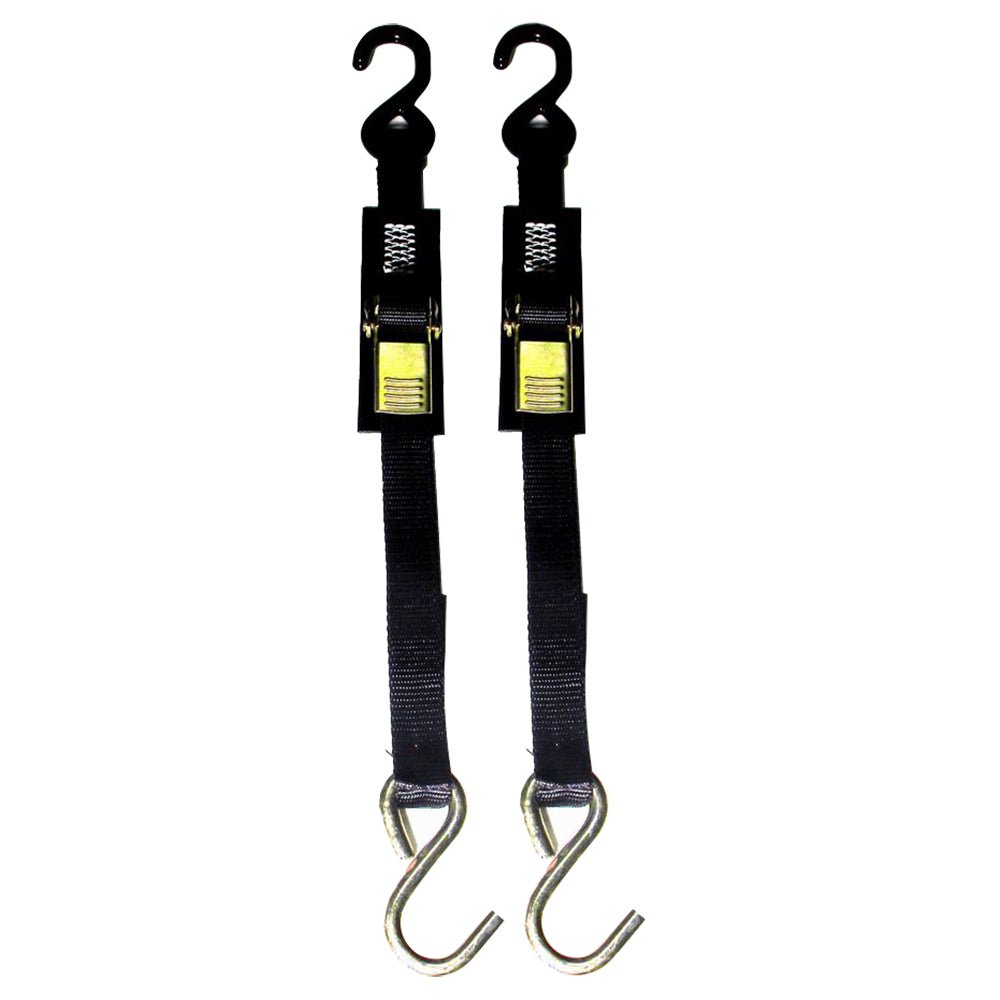 Rod Saver Quick Release Trailer Tie-Down - 1" x 4 - Pair [1QRTD4] - Houseboatparts.com