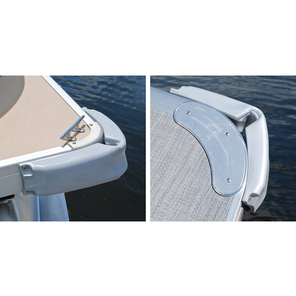 Taylor Made Pontoon Curved Corner-Gard - 3"W x 12"L [31038] - Houseboatparts.com