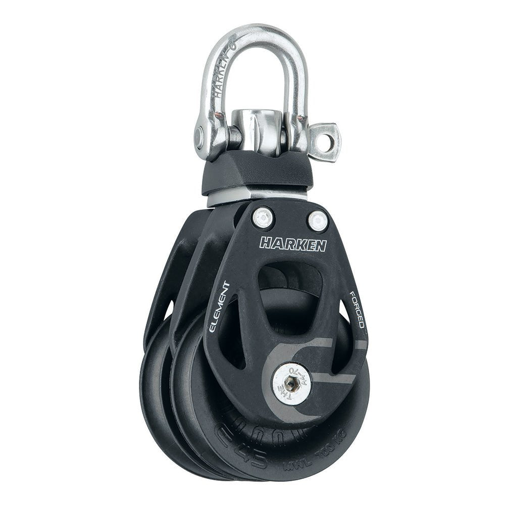 Harken 45mm Double Element Block w/Swivel [6238] - Houseboatparts.com