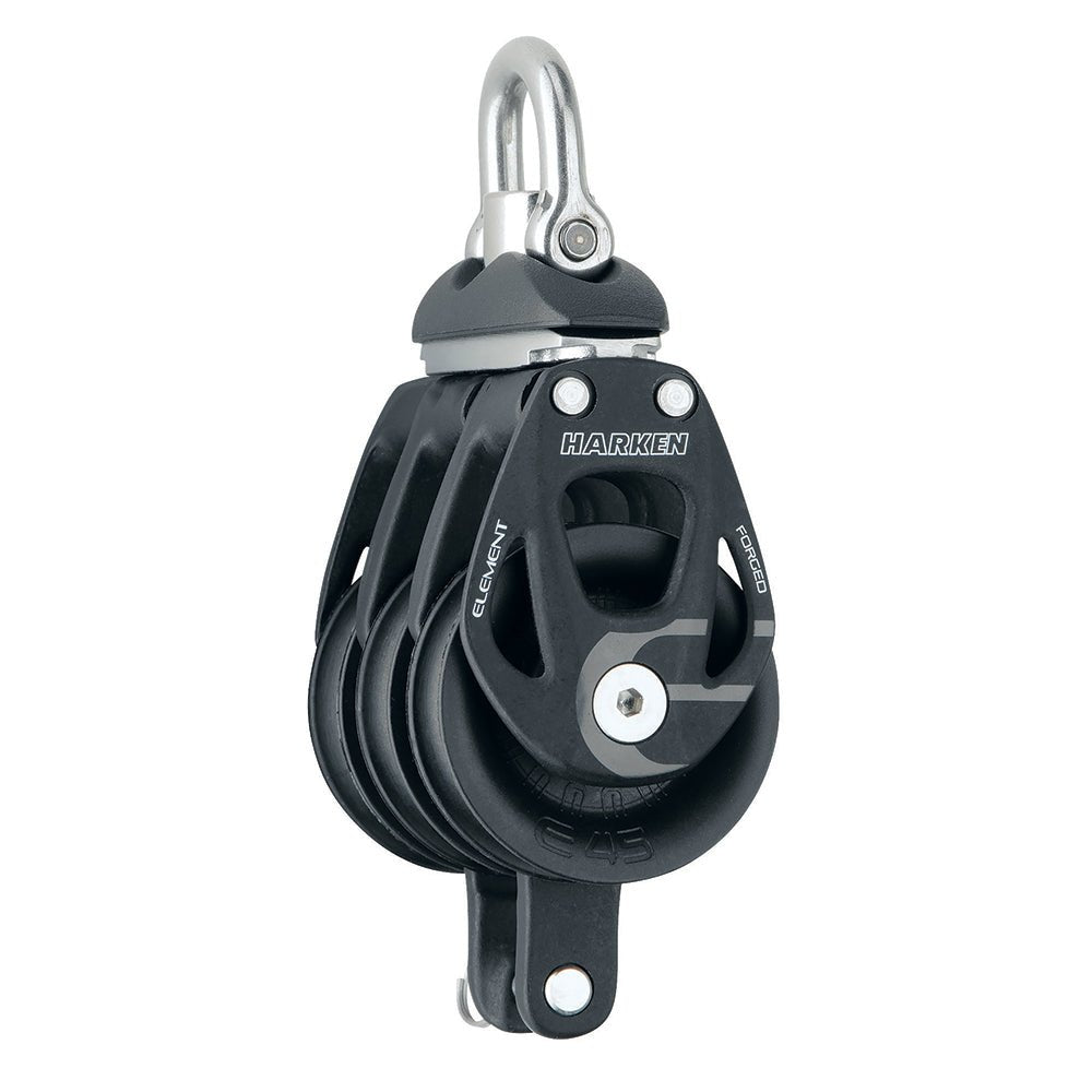 Harken 45mm Triple Element Block w/ Swivel Becket [6241] - Houseboatparts.com