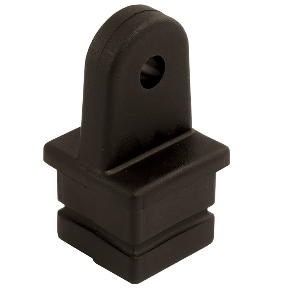 Sea-Dog Nylon Square Tube Top Insert - Black - 1" [273580-1] - Houseboatparts.com