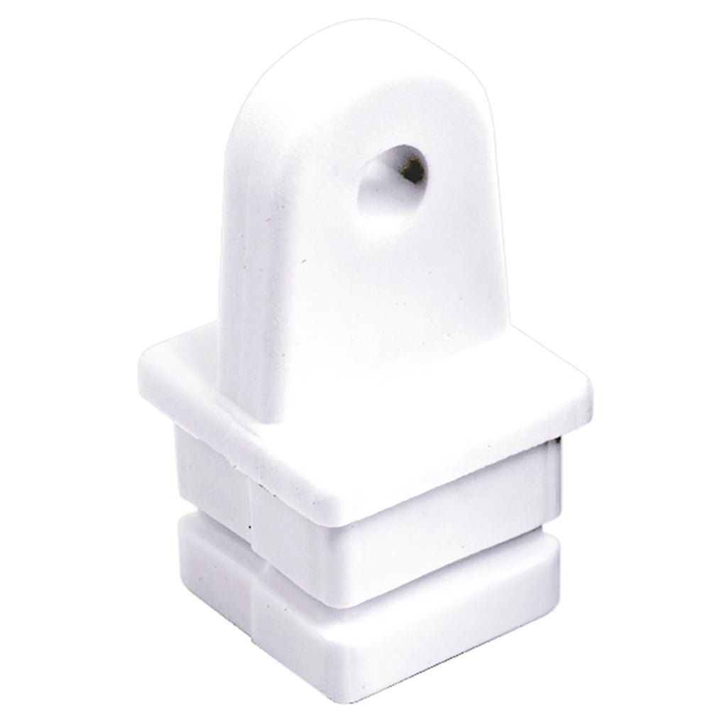 Sea-Dog Nylon Square Tube Top Insert - White - 1" [273581-1] - Houseboatparts.com