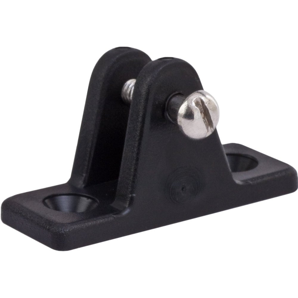 Sea-Dog Nylon Angled Deck Hinge - Black [273230-1] - Houseboatparts.com