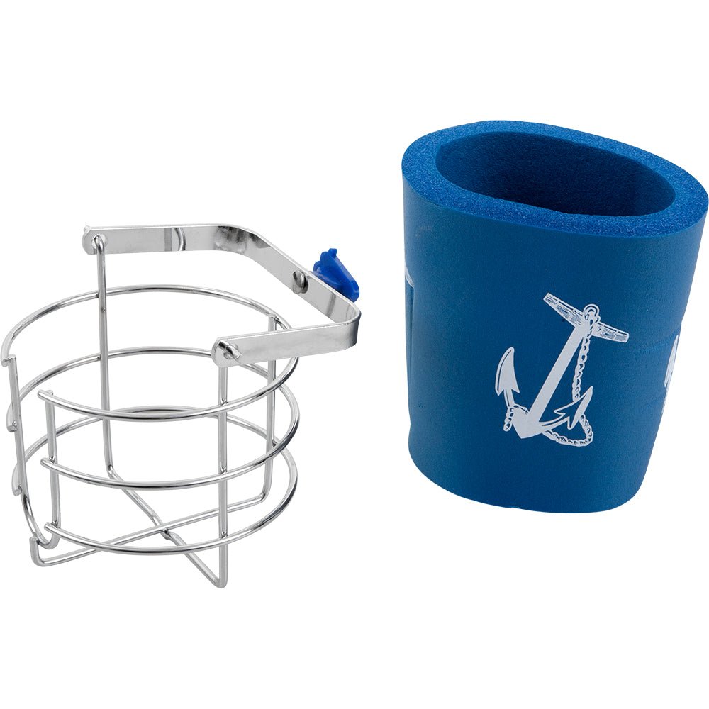 Sea-Dog Chrome Brass Swivel Beverage Holder [588130-3] - Houseboatparts.com