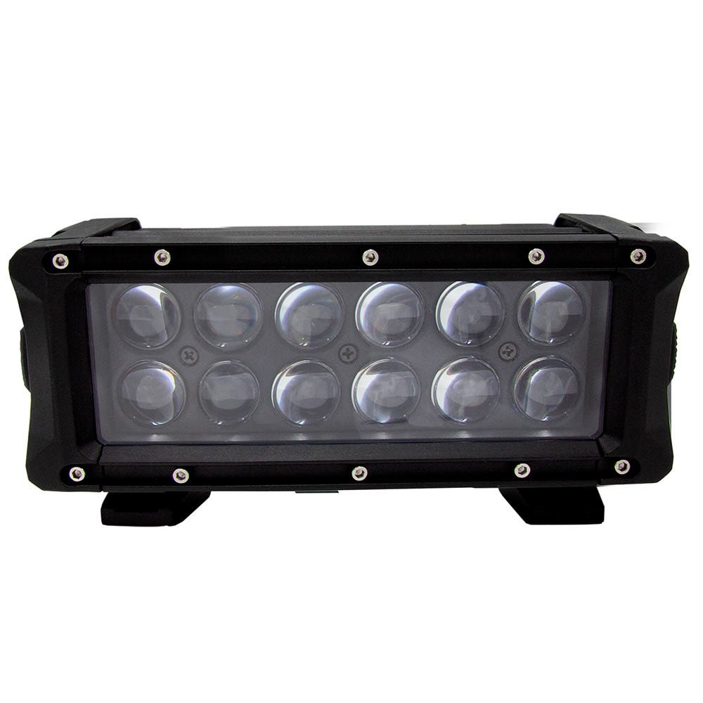 HEISE Infinite Series 8" RGB Backlite Dualrow Bar - 12 LED [HE-INFIN8] - Houseboatparts.com