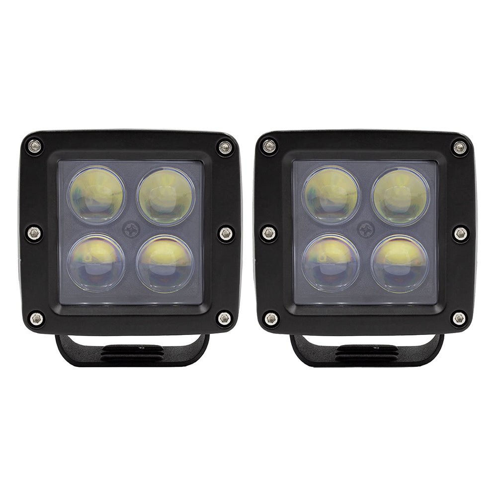 HEISE 3" 4 LED Cube Light - 2-Pack [HE-ICL2PK] - Houseboatparts.com