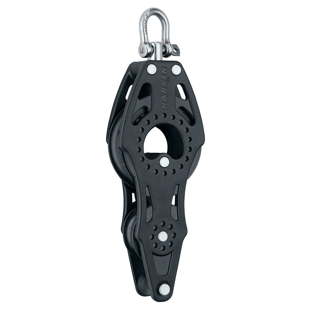 Harken 57mm Carbo Air Fiddle Block w/Swivel Becket [2622] - Houseboatparts.com