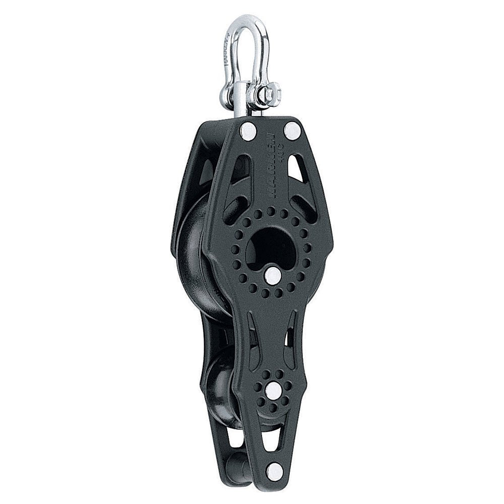 Harken 40mm Carbo Air Fiddle Block w/Swivel Becket [2656] - Houseboatparts.com