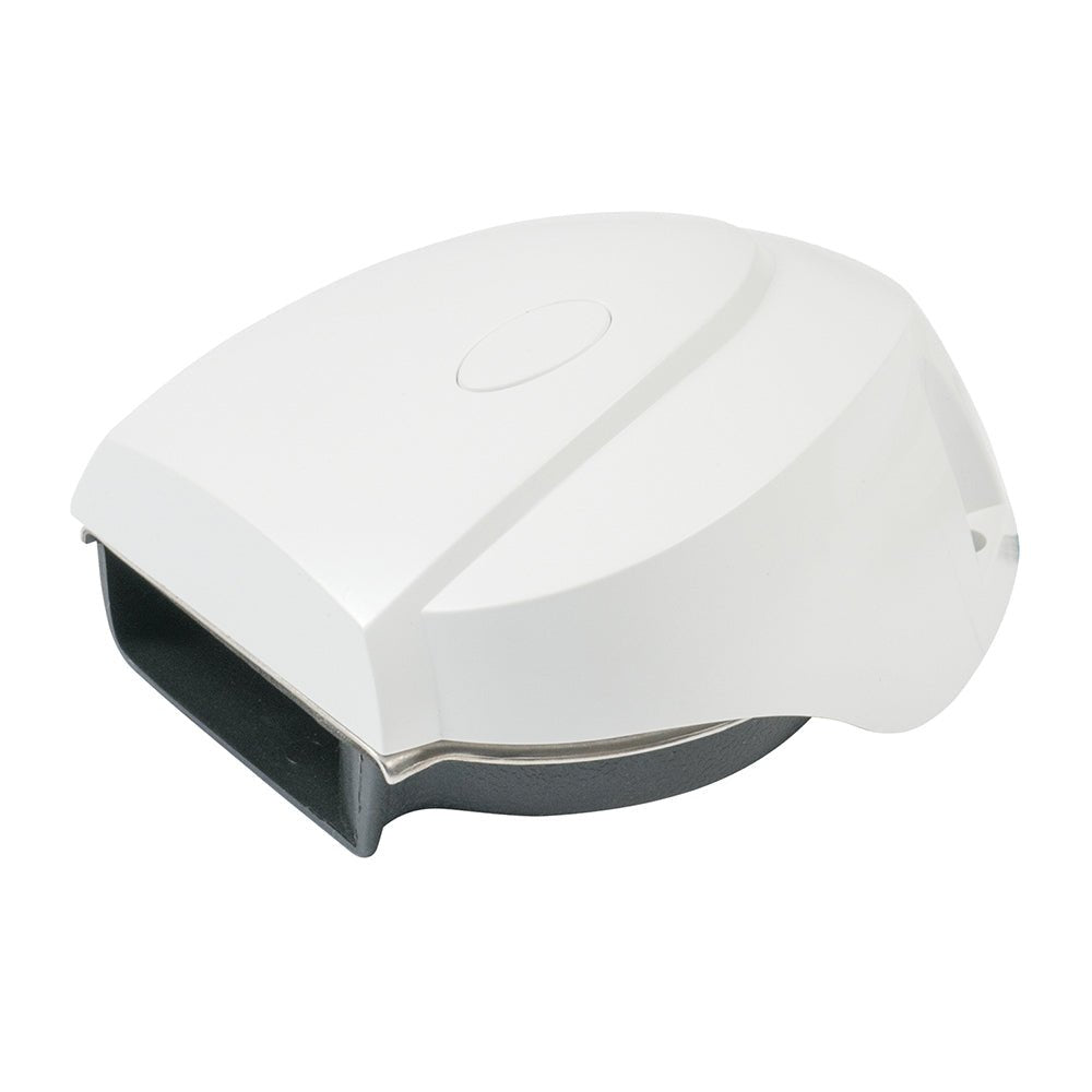 Marinco 12V MiniBlast Compact Single Horn w/White Cover [10099] - Houseboatparts.com