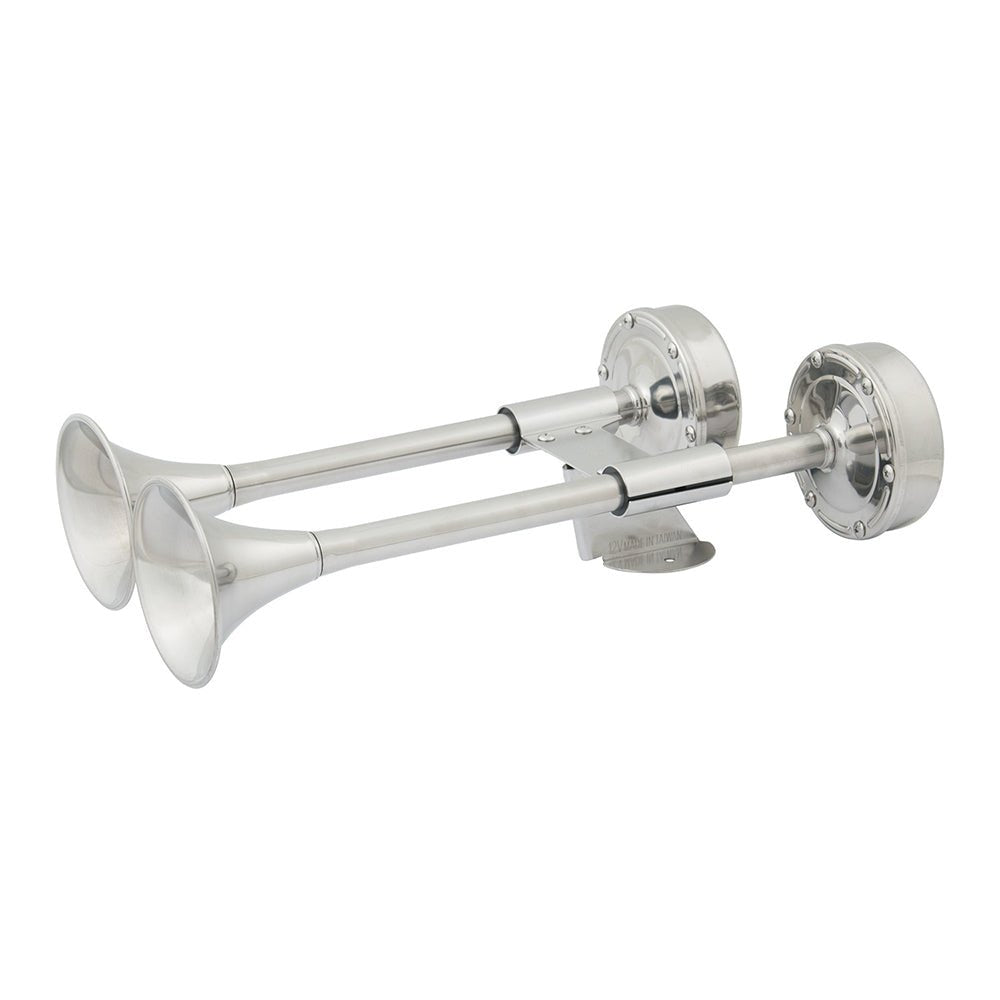 Marinco 12V Compact Dual Trumpet Electric Horn [10011] - Houseboatparts.com