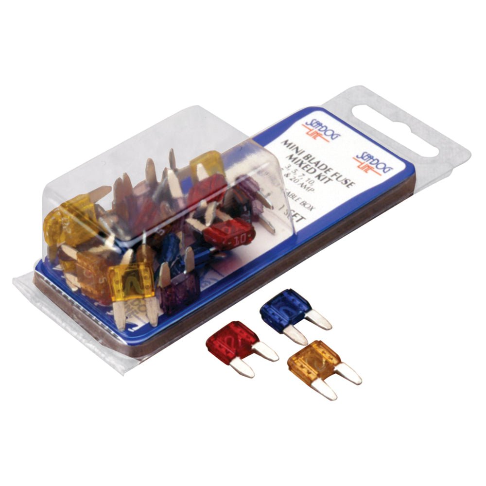 Sea-Dog ATM Mini Blade Style Mixed Fuse Kit [445090-1] - Houseboatparts.com