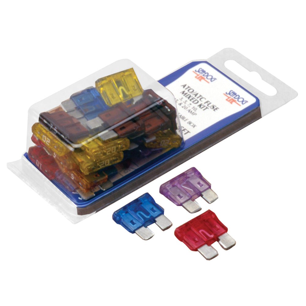 Sea-Dog ATO Style Mixed Fuse Kit [445190-1] - Houseboatparts.com