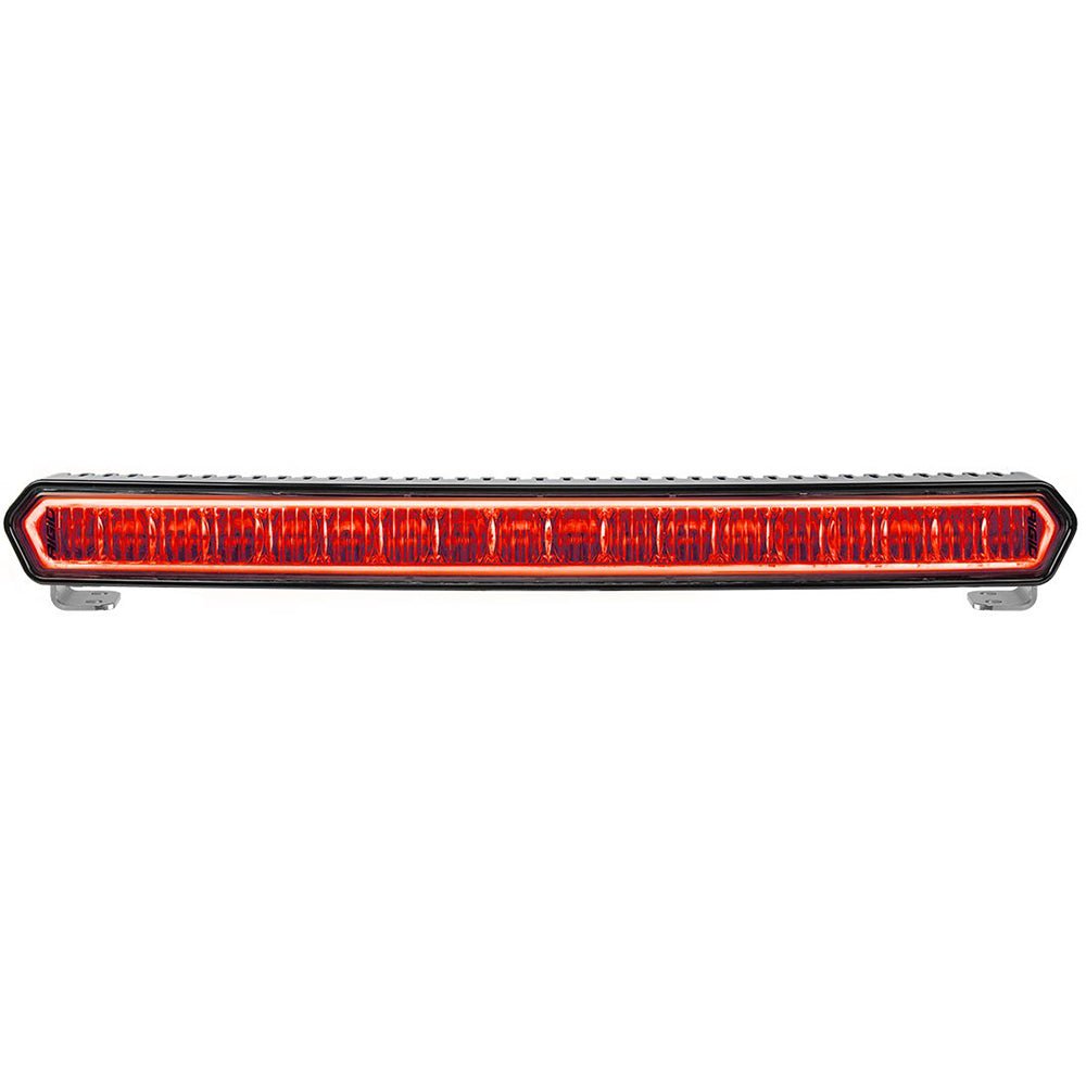 RIGID Industries SR-L Series 20" Off-Road LED Light Bar - Black w/Red Halo Back Lighting [63002] - Houseboatparts.com