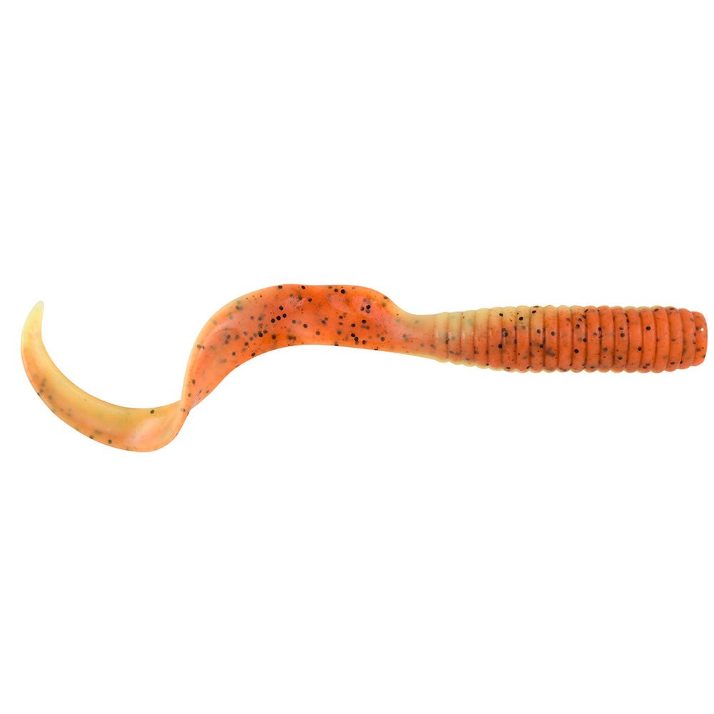 Berkley Gulp! 6" Grub - Orange Tiger [1509697] - Houseboatparts.com