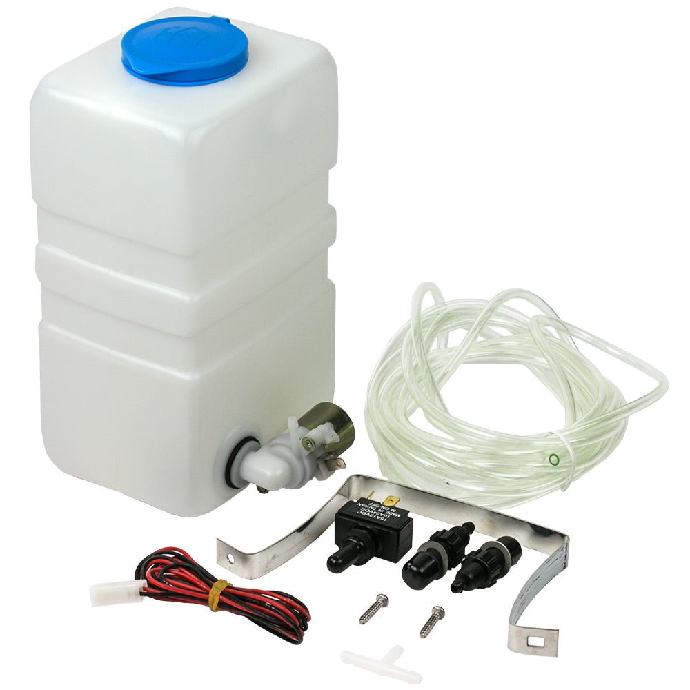 Sea-Dog Windshield Washer Kit Complete - Plastic [414900-3] - Houseboatparts.com