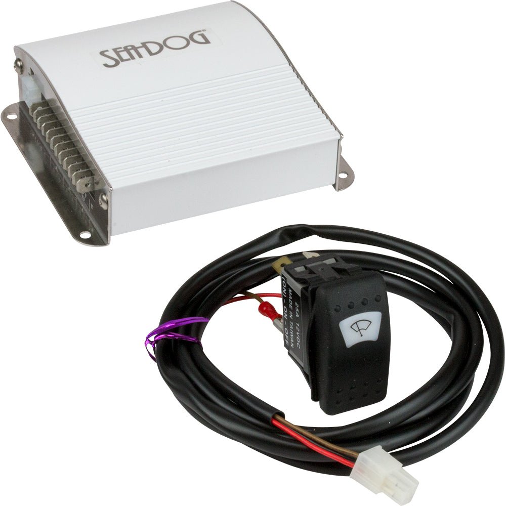 Sea-Dog Synchronized Wiper Control - Powder Coated Aluminum/Stainless Steel [414800-3] - Houseboatparts.com