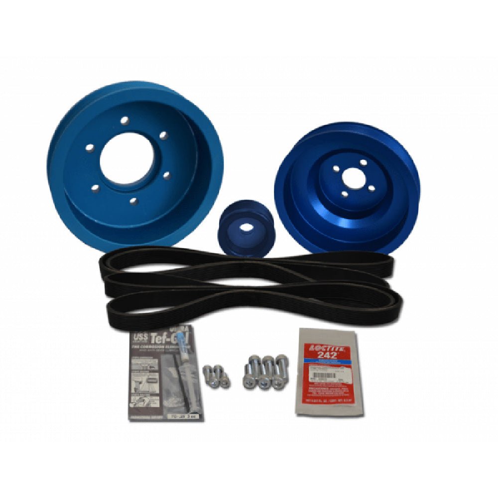 Balmar Pulley Kit f/Yanmar 4JH3 - TE, 4JH3 - HTE [48 - YSP - 4JH - D] - Houseboatparts.com