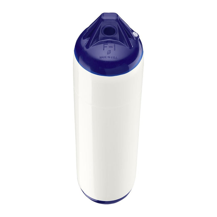 Polyform F-1 Twin Eye Fender 6" x 24" - White [F-1-WHITE] - Houseboatparts.com